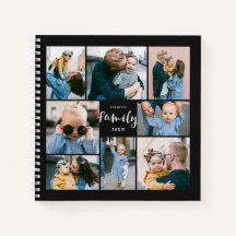 8 Photo Collageファミモダンリパーソナライズされたー |黒