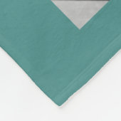 8 Photo Collage – ホームはどこにいても フリースブランケット (角)