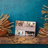 8 Photo Collage Music Teacher Appreciation Gift フォトプラーク (側面)