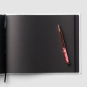 8 Photo Collage Personalized Couple Guest Book ゲストブック (内側)