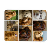 8 Photo Collage Personalized Custom マグネット (横)