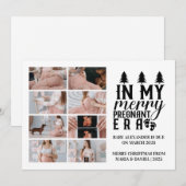 8 Photo In My Merry Pregnant Era Christmas シーズンカード (正面/裏面)