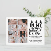 8 Photo In My Merry Pregnant Era Christmas シーズンカード (スタンド正面)