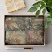 8 Sm妖精デザインデコップジャーナルティッシュペーパー 薄葉紙 (ギフト)