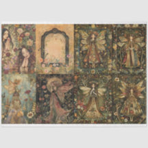 8 Sm妖精デザインデコップジャーナルティッシュペーパー