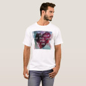 8 Tシャツのいいえ Tシャツ (正面フル)