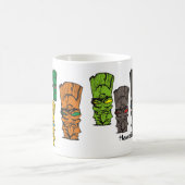 8_Tiki_Mug、Hawaiianlife.com コーヒーマグカップ (中央)
