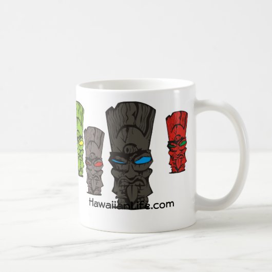 8_Tiki_Mug、Hawaiianlife.com コーヒーマグカップ (右)