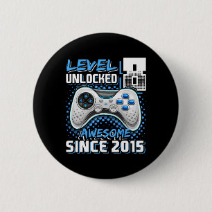 8 Unlocked 素晴らし 2015ビデオゲーム第8誕生日Bo 缶バッジ