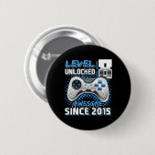 8 Unlocked 素晴らし 2015ビデオゲーム第8誕生日Bo 缶バッジ (正面&裏面)