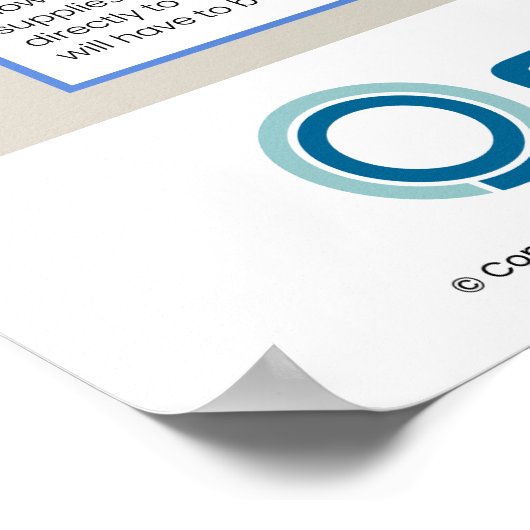 8 Wastes Poster - 36" x 24" ポスター (角)