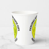 8 xカスタムパーティーブルーアイズハッピー顔 紙コップ (右)