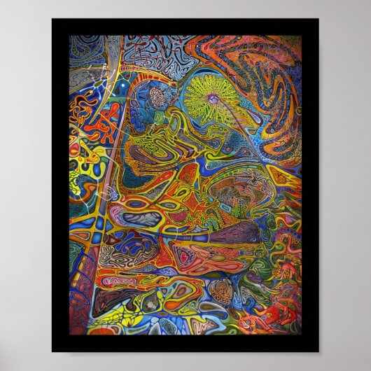 8"x10"セラピー（損傷した脳の場合） ポスター (正面)