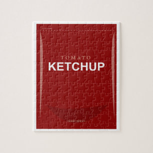 8"x10" Ketchupパケットパズル ジグソーパズル