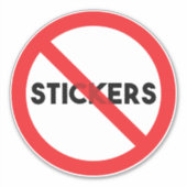 8"x8"大きカスタムいカット「シールなし」ビニールステッカー シール (正面)