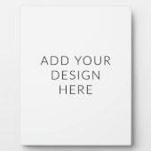 8" x 10インチポートレート記号 フォトプラーク (正面)