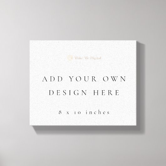 8 x 10インチ キャンバスプリント (正面)