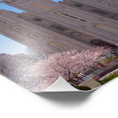 8 X 10ソルトレーク寺の木のピンクの開花。 フォトプリント            (角)