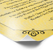 8 x 10ヴィンテージラインテーブルメニューのフレーミング フォトプリント            (角)