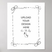 8 x 10" ポスター (正面)