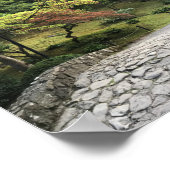 8 x 10 Premium Glossポスター、ガーデン日本の、WA ポスター (角)