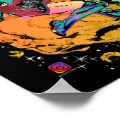 8"x 12" Baxter Cosmonautポスター ポスター (角)