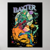 8"x 12" Baxter Cosmonautポスター ポスター (正面)