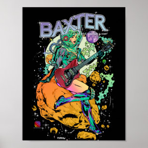 8"x 12" Baxter Cosmonautポスター ポスター