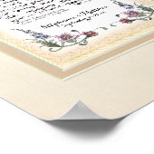 8 x 20永続的なラブクリームモチャタンを構築する ポスター (角)