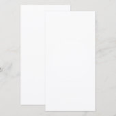 8" x 4インチフラットカード (正面/裏面)