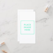8" x 4"フラットグリーティングカード カード (正面/裏面インサイチュ)