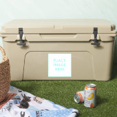 8" x 8"の大きなカスタムビニールシール シール (クーラー)