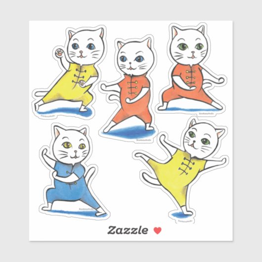 8" x 8"の大きなカスタムビニールシール シール (シート)