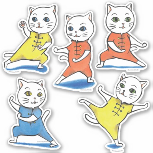 8" x 8"の大きなカスタムビニールシール シール (正面)