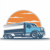 8" x 8"の大きなカスタムビニールシール シール (正面)