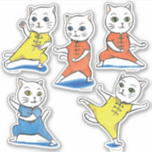 8" x 8"の大きなカスタムビニールシール シール (正面)