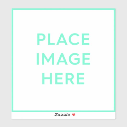 8" x 8"の大きなカスタムビニールシール シール (シート)