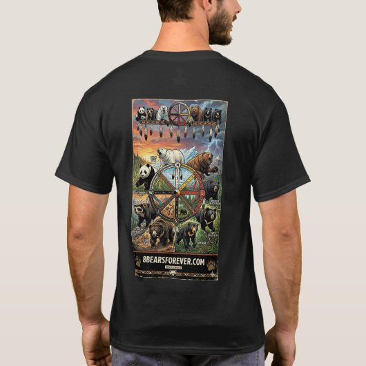 8bearsforever.com tシャツ (裏面)