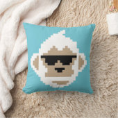 8Bit Monku クッション (ブランケット)