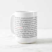 - 8D生活を集中し続けて下さい コーヒーマグカップ (正面左)