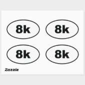8k 楕円形シール (シート)