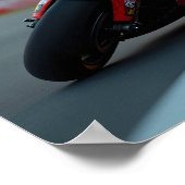 8K MotoGP Elite: High-Velocity Superbike Digital A ポスター (角)