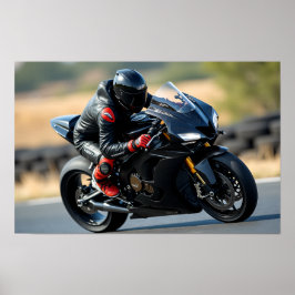 8K MotoGP Elite: High-Velocity Superbike Digital A ポスター