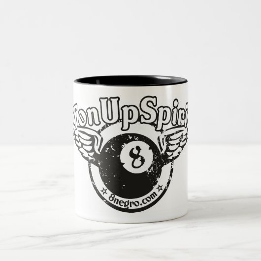 8negro alas taza ツートーンマグカップ (中央)