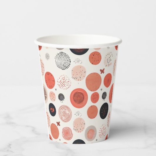 8oz紙杯 紙コップ (裏面)