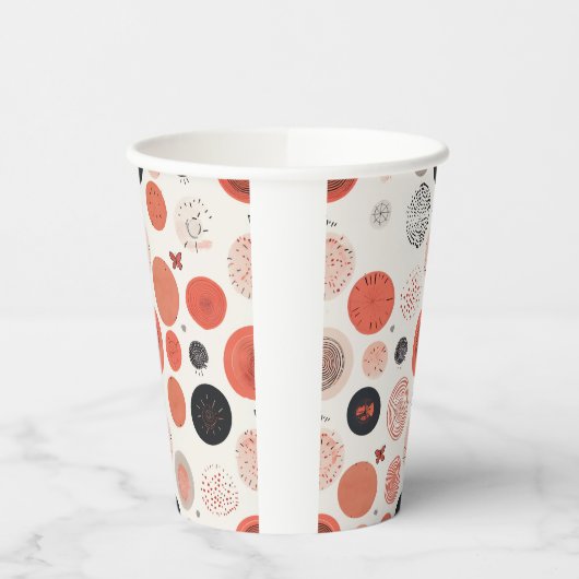 8oz紙杯 紙コップ (左)