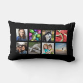 8p-1、写真コラパーソナライズされたージュ腰枕 ランバークッション (裏面)