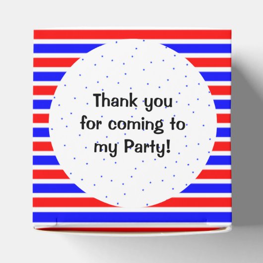 8thバースデーパーティー名前をカスタムするスポーツ フェイバーボックス (上部)