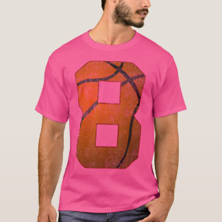 8thバースデーパーティー8歳バスケットボールBda Tシャツ