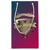 8thブロンズ&トルマリン結婚ズ周年記念スモール スモールペーパーバッグ (裏面)